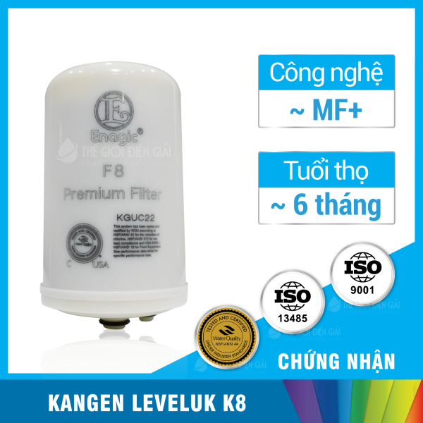 Lõi lọc máy lọc nước ion kiềm Kangen-Enagic LeveLuk K8