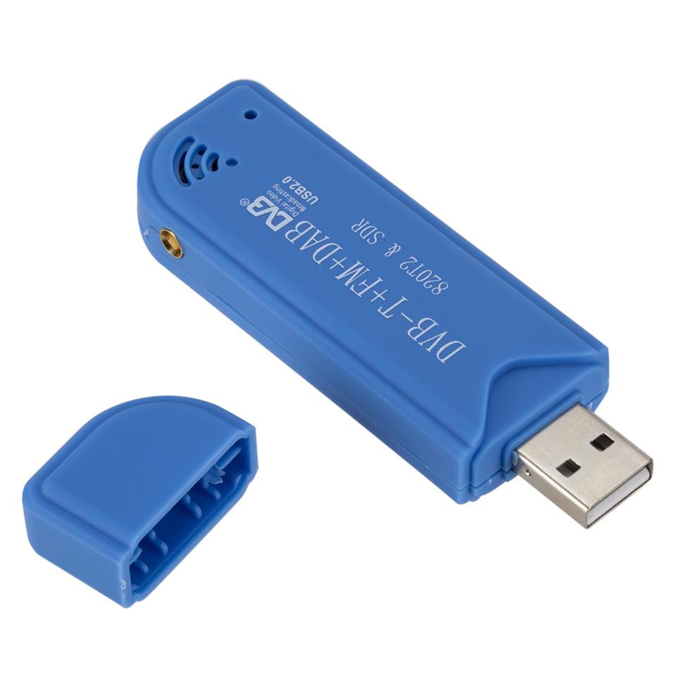 Bộ thu TV Thanh truyền hình thông minh Mini di động USB 2.0 Kỹ thuật số TV Thanh DVB-T + DAB + FM RTL2832U + fc0012 Hỗ trợ Bộ dò sóng SDR