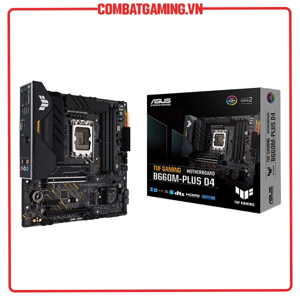 Bo Mạch Chủ Asus Tuf Gaming B660M Plus DDR4 - Hàng Chính Hãng