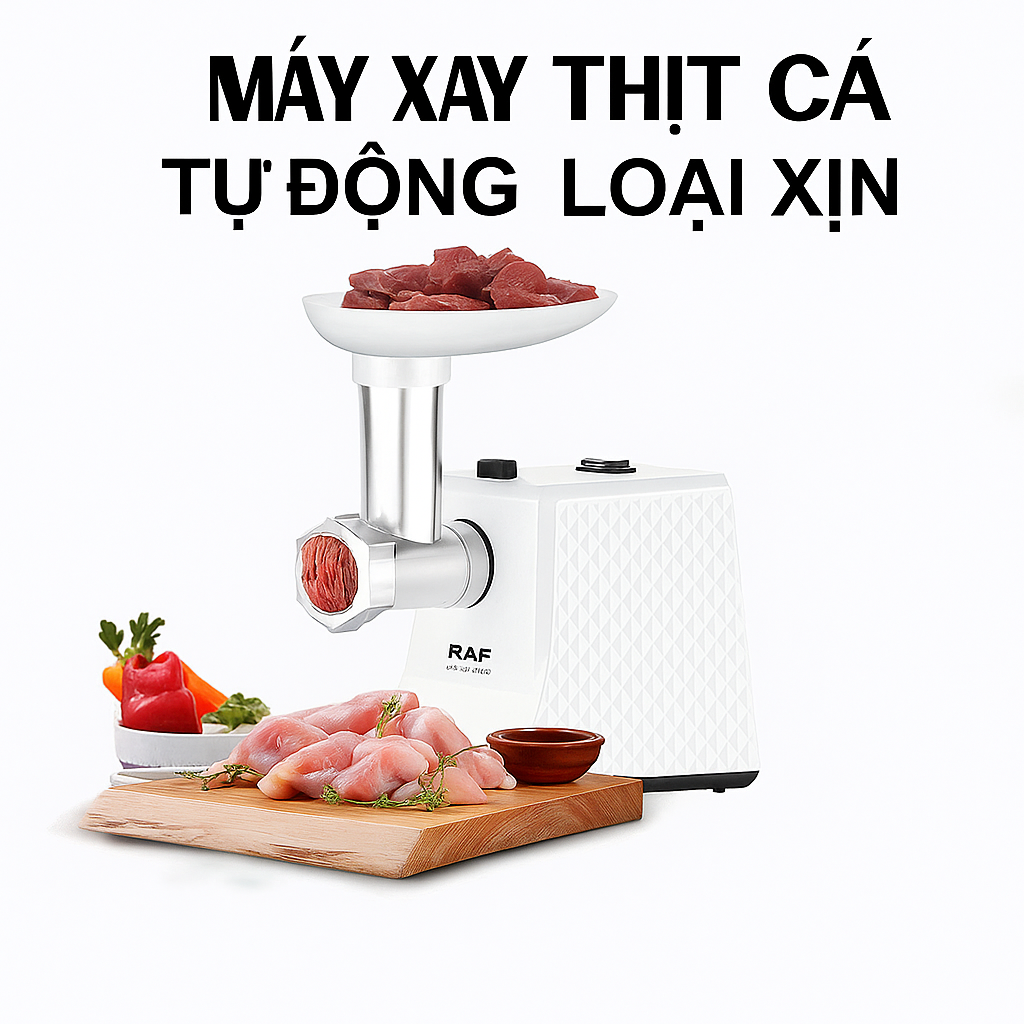 Máy Đùn Thịt, Cá Nhồi Dồi Xúc Xích Inox Cao Cấp Tự Động Siêu Khỏe– Đùn Mịn, Bền Bỉ, An Toàn Thực Phẩm, ĐÈN TRANG TRÍ , ĐỒNG HỒ TREO TƯỜNG