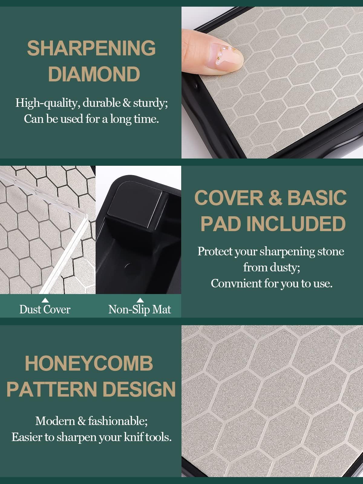 Kim cương bằng đá đôi đôi, dao dao mài với một đế không phải là con dao không có con dao ngoài trời