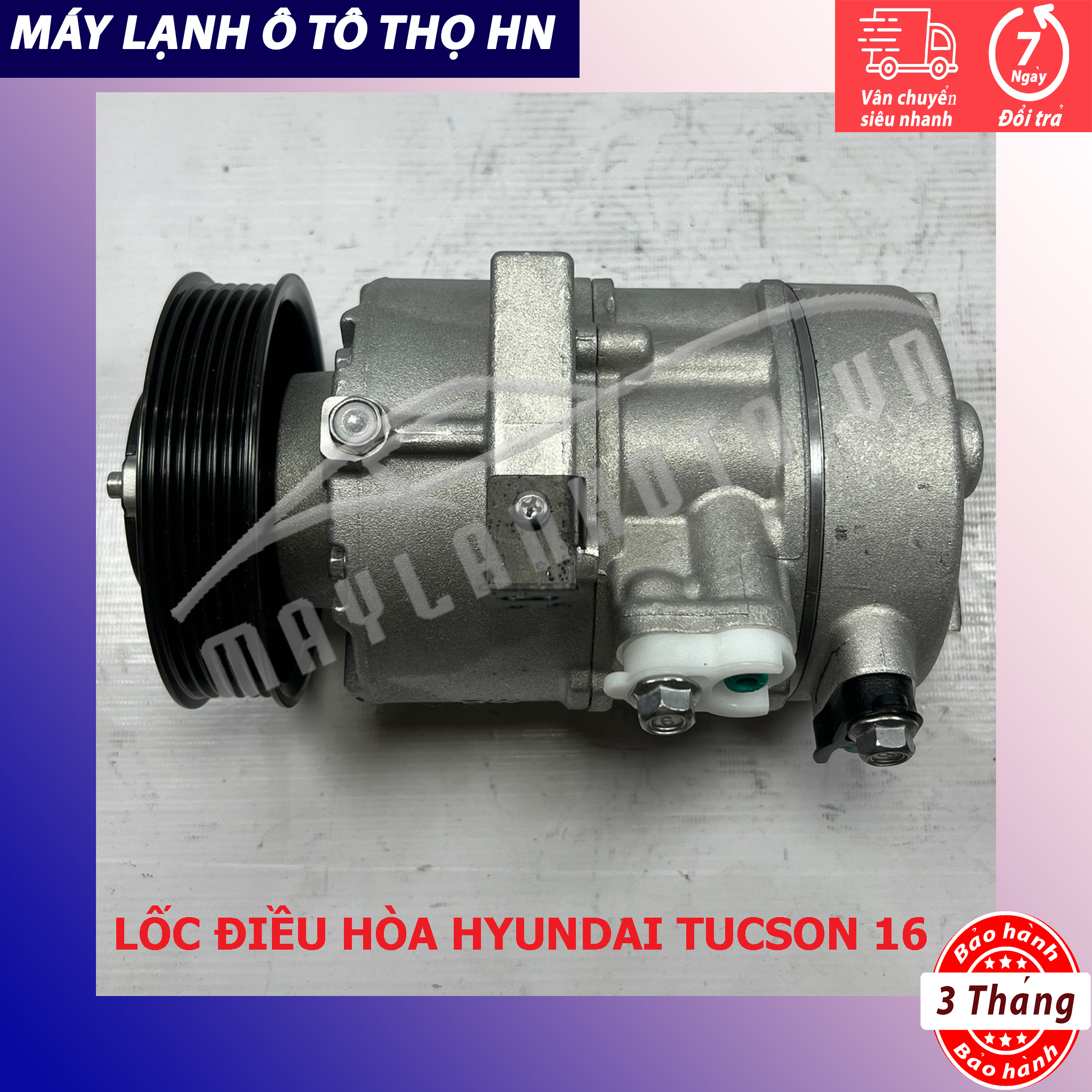Lốc điều hòa Hyundai Tucson 2016-2017 hàng xịn Hàn Quốc 16 17 97701-D3200