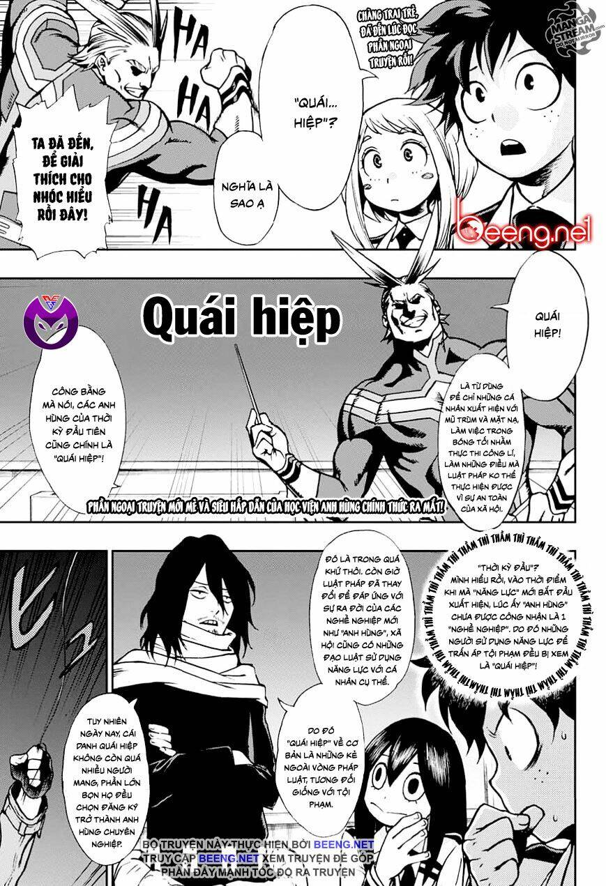 học viện siêu anh hùng: quái hiệp chapter 0 1