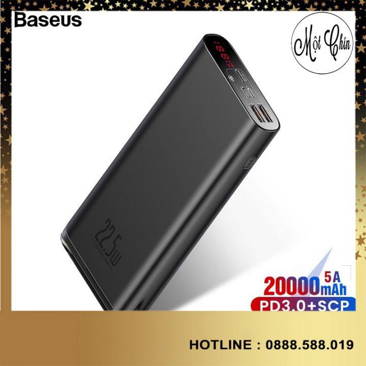 Pin dự phòng sạc nhanh Baseus Starlight Digital Display 20000mAh