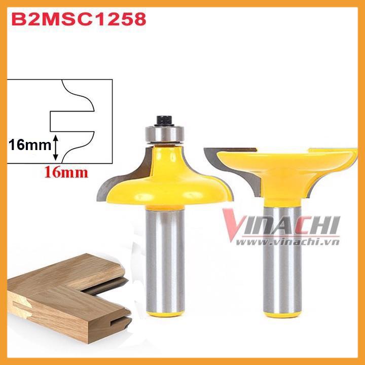 Bộ 2 Mũi Soi Mộng Cửa 1/2*5/8 - Bộ 2 Mũi Soi Mộng Cửa chuyên dùng để ghép gỗ, ghép mộng cửa; ghép bén khít, chắc chắn