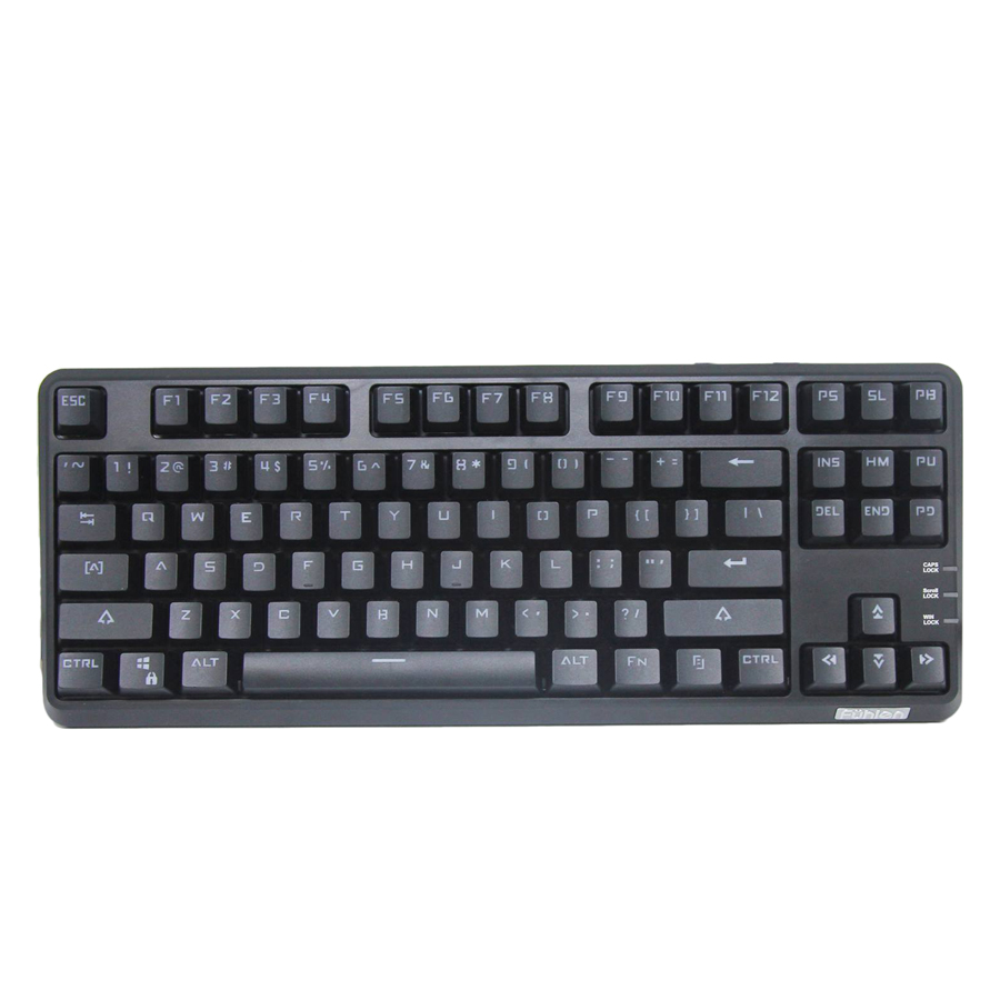 Bàn Phím Gaming Có Dây Fuhlen M87S RGB Mechanical Blue Switch 87 (Đen) - Hàng chính hãng