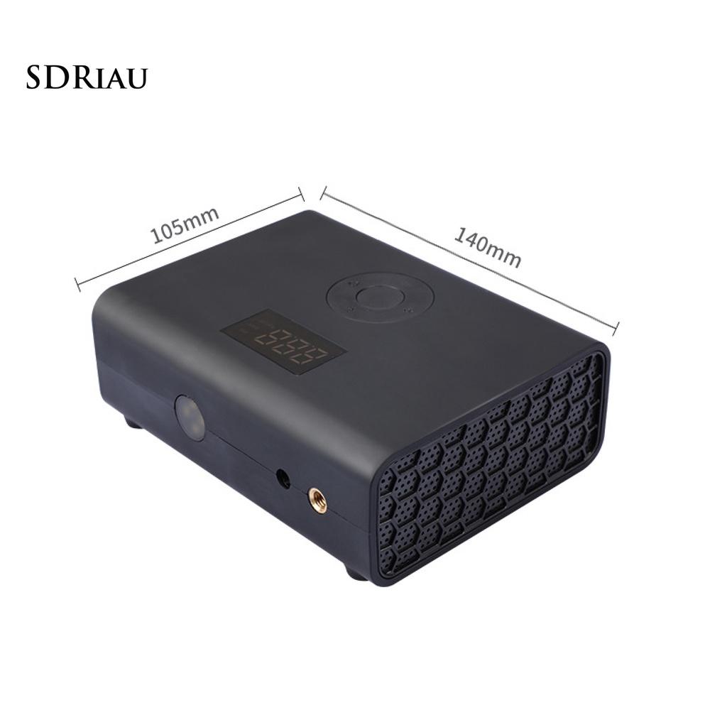 *QCDZ* Portable Car Air Pump Electric Automatic Tire Inflator Air Compressor Pump for Vehicles