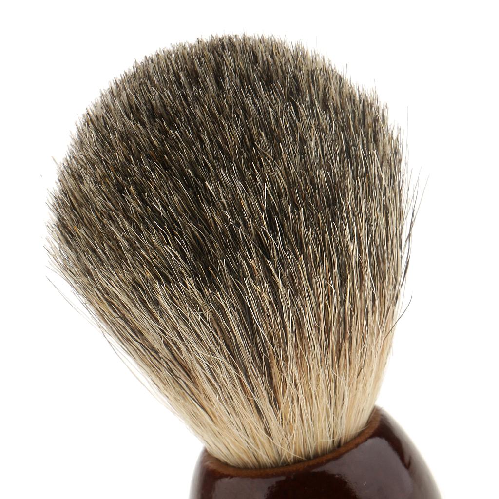 Soft Safety Facial Neck Bristle Hairdressing Shaving Brush Cleaner For Men's Hair Beard Cutting Dust Cleansing