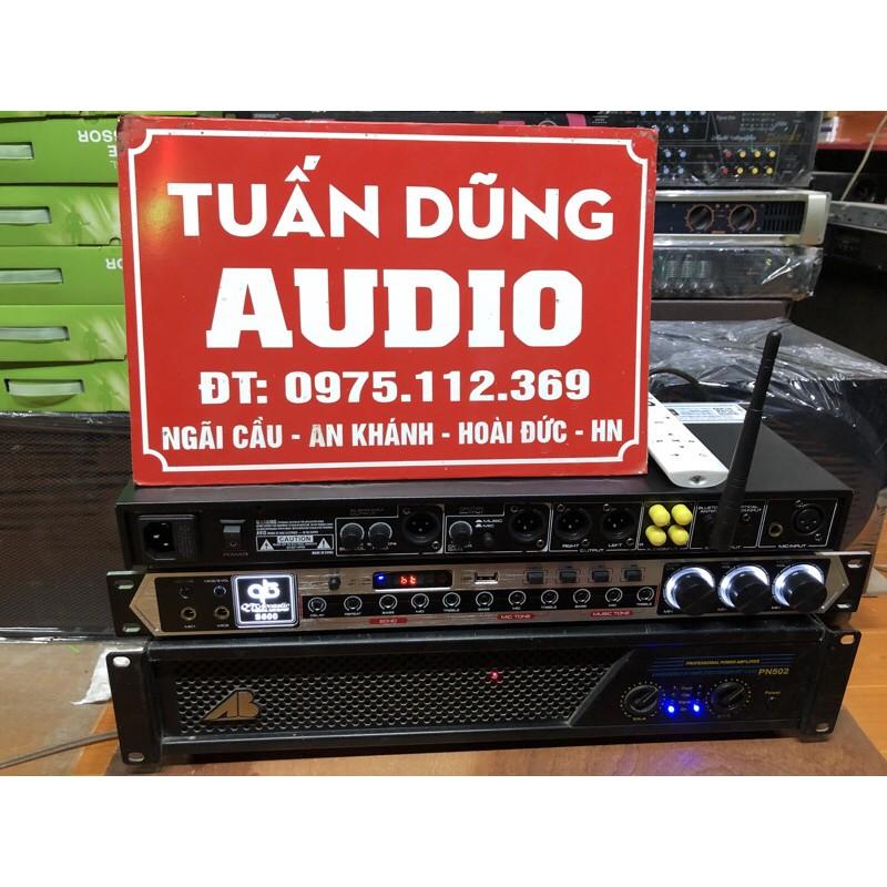 Vang cơ QT ACOUSTIC S600 - Có khiển từ xa, chống hú, bluetooth, cổng quang