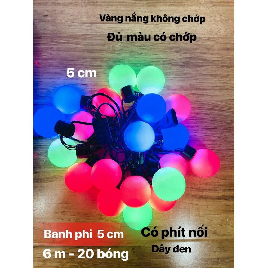 DÂY LED BANH VÀNG KHÔNG CHỚP 6M- 20 BÓNG