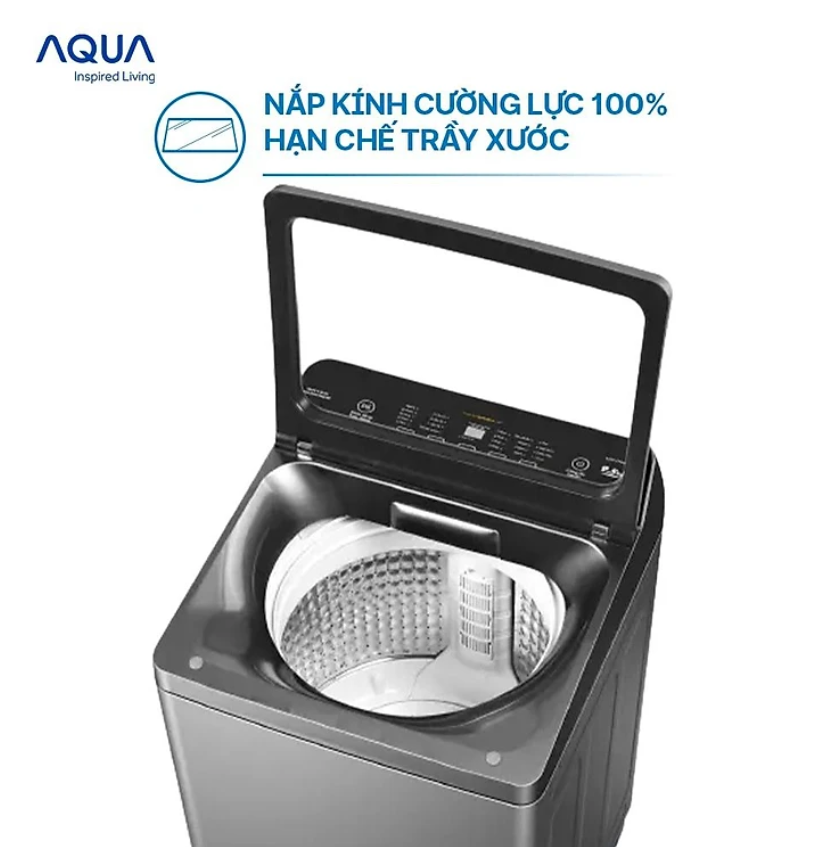 Máy Giặt Aqua 9.5kg AQW-FR95HT.S - Hàng chính hãng