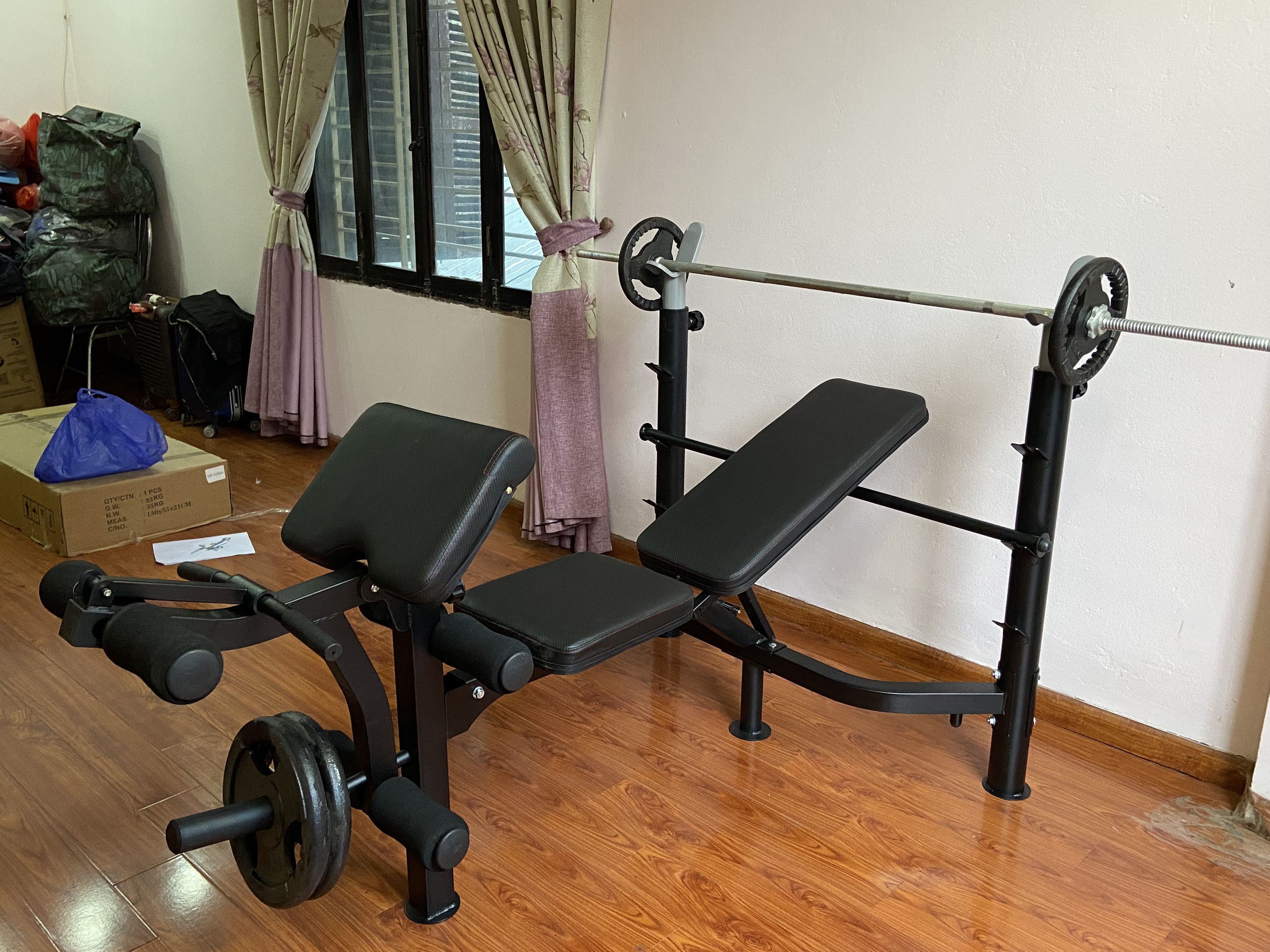 Ghế tập tạ đa năng Profitness MP-4380P ( chưa có đòn và tạ)