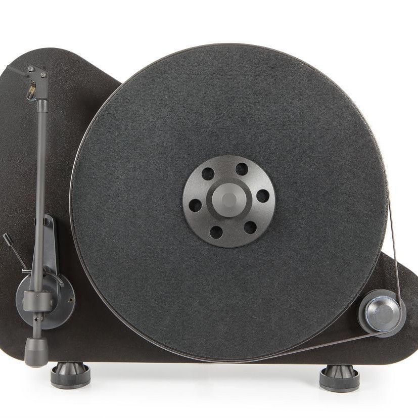 Pro-Ject VT-E BT Right , Vertical &quot;Plug &amp; Play&quot; Turntable - đen - Hàng chính hãng