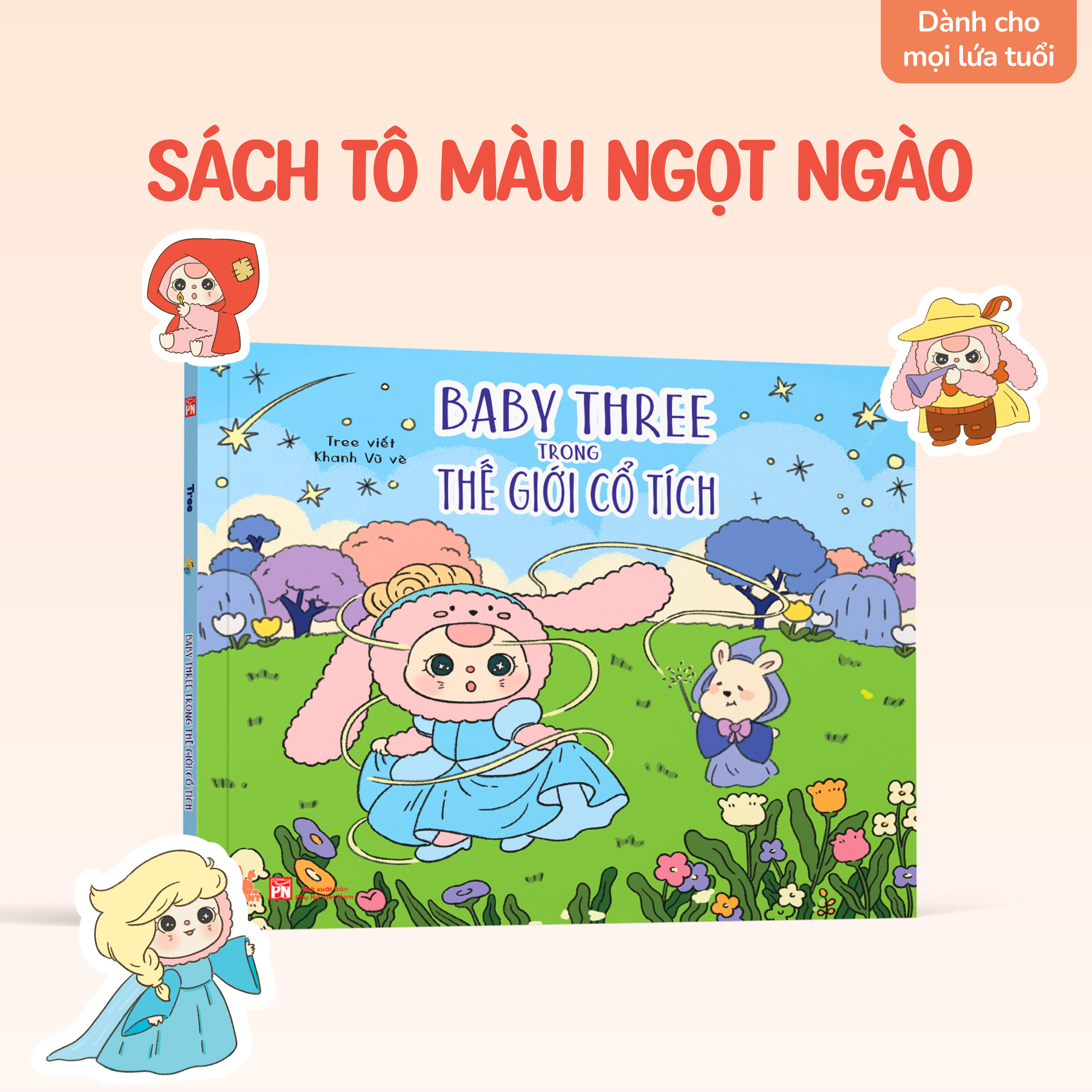Sách - Baby Three Trong Thế Giới Cổ Tích