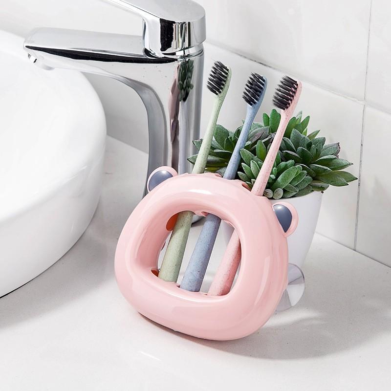 Giá Treo Bàn Chải 3 In 1 Kiểu Tròn