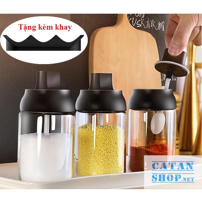 Lọ gia vị thủy tinh cao cấp dành cho nhà bếp của gia đình bạn thêm phong cách GD282-LoGV