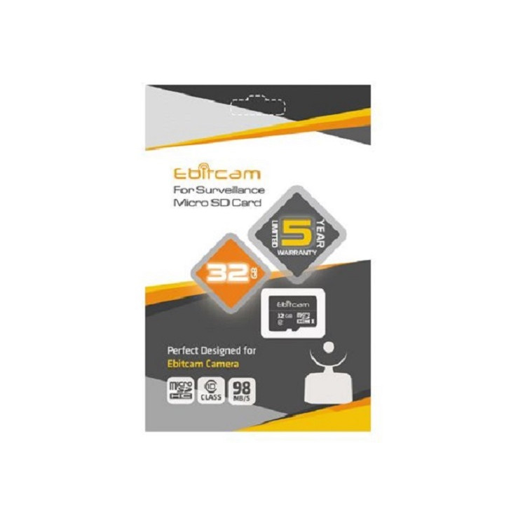 THẺ NHỚ 32GB THƯƠNG HIỆU EBITCAM- HÀNG CHÍNH HÃNG