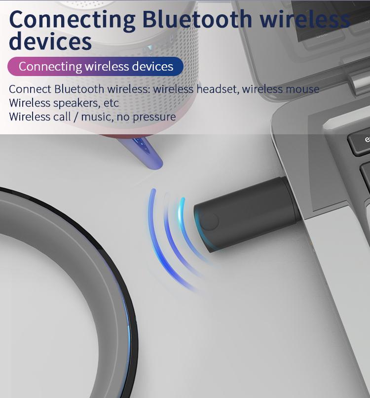2 In 1 Usb Mini Wireless Bluetooth-compatible 2.1/4.2 Adapter USB2.0/1.1 Laptop Desktop Computer Wifi Receiver Adapter