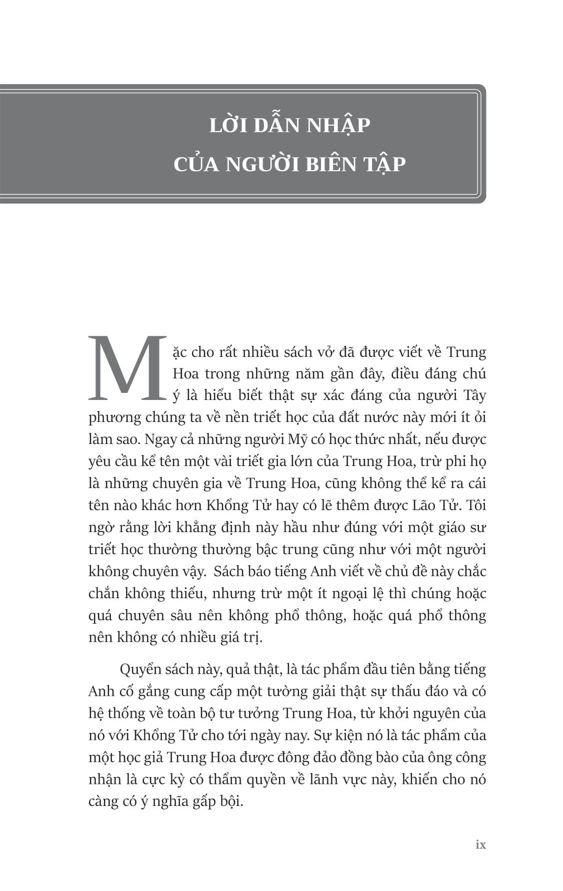 Sách - Lược Sử Triết Học Trung Hoa - A Short History Of Chinese Philosophy - Bìa Cứng