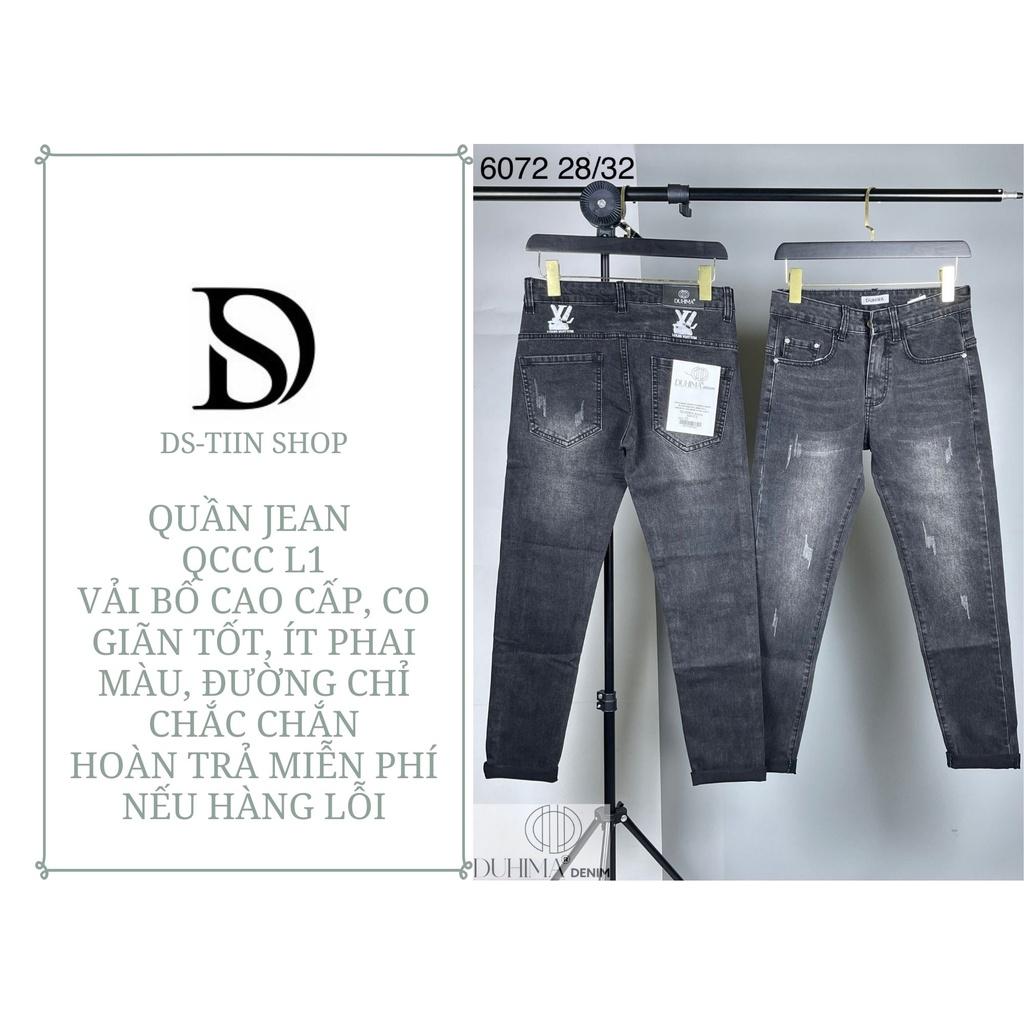 quần jean nam in logo LV