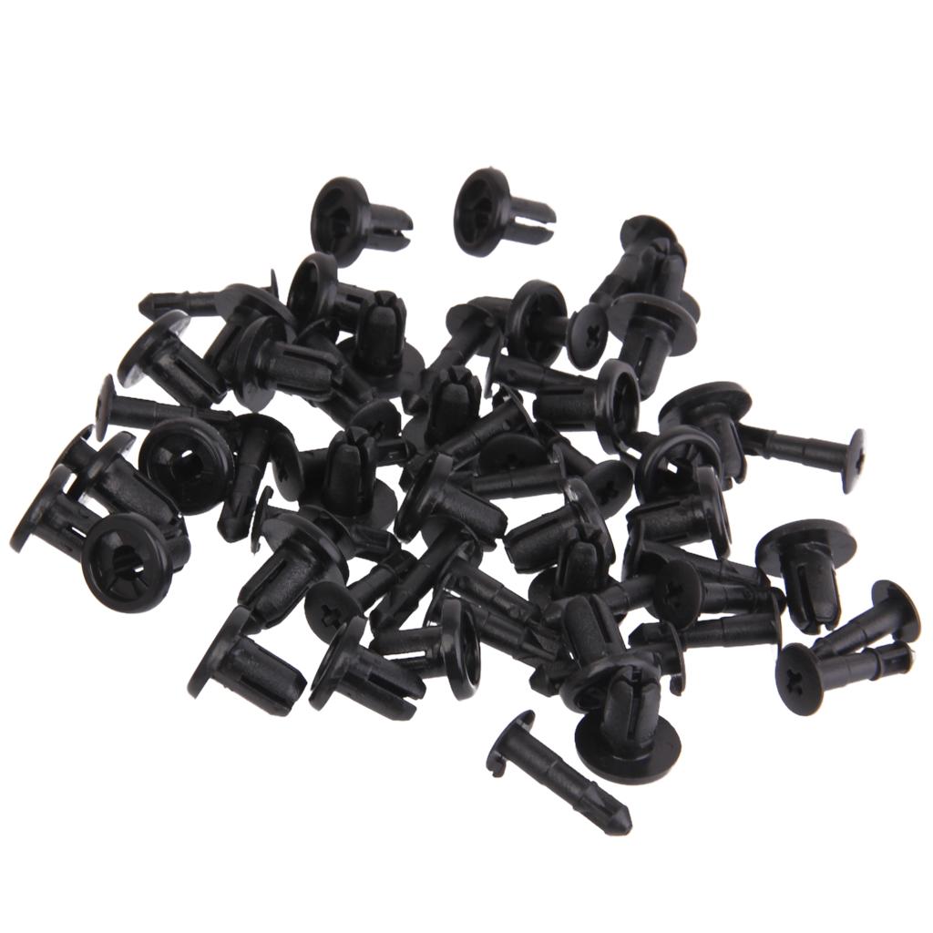Bumper Fastener Rivet Retainer Clips for GM Replacement Pack of 30