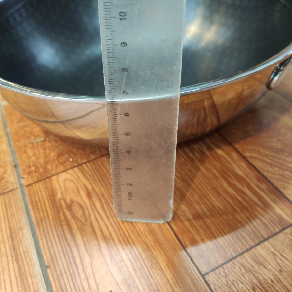 Chảo Inox 304 đúc liền chống dính Blackcube Hàn Quốc Make Up 22cm