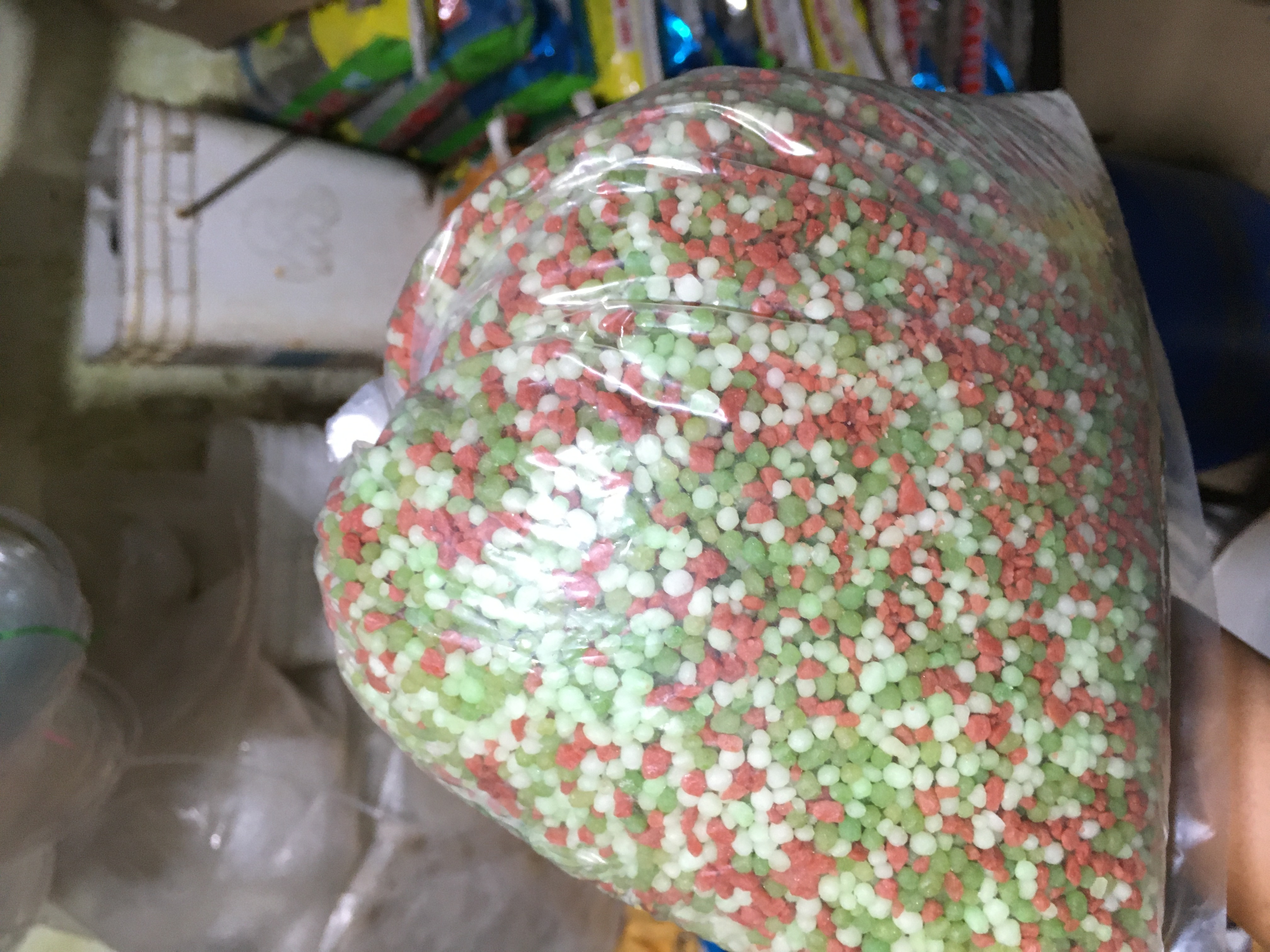 Phân npk , phân ba màu , phân vô cơ , phân đầu trâu tốt rễ lá củ toàn diện 0,5kg/gói cho cây trồng