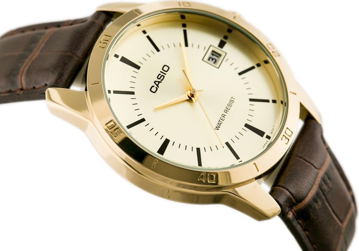 Đồng hồ nam dây da Casio MTP-V004GL-9AUDF