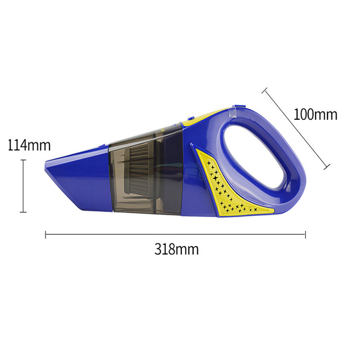 Máy hút bụi cầm tay không dây khô và ướt thương hiệu cao cấp Goodyear GY-2897 - Công suất: 75W - Dung lượng pin: 2400mAh - Lực hút chân không: 3000 - Hàng Nhập Khẩu