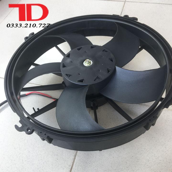 Quạt dàn nóng Xe Bus 13 inch 24V 120W cánh đẩy JKH261PH