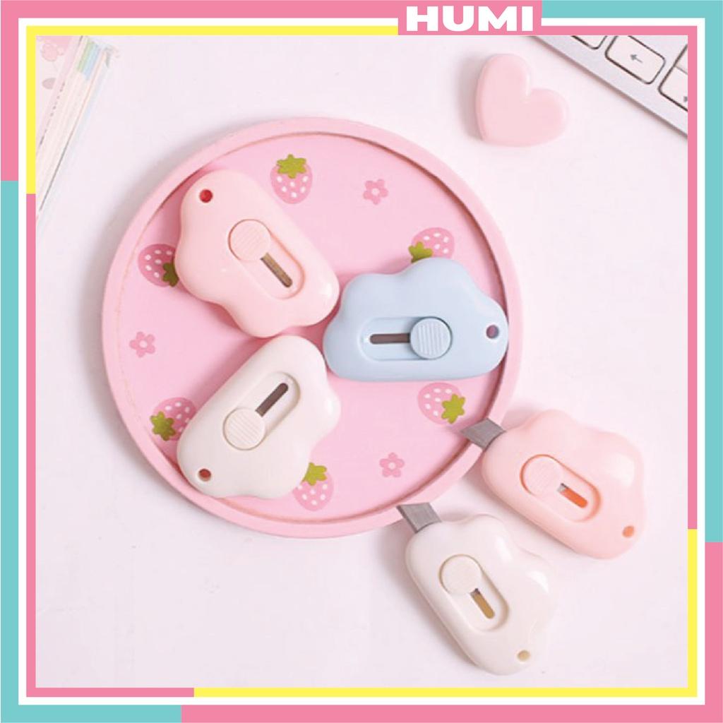 Dao Rọc Giấy Cắt Giấy Hình Đám Mây Mini Cute Tiện Lợi