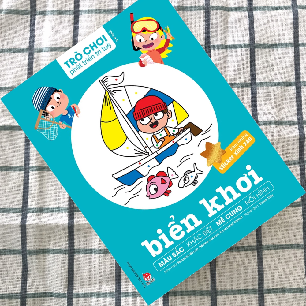 Sách Trò Chơi Phát Triển Trí Tuệ: Biển Khơi