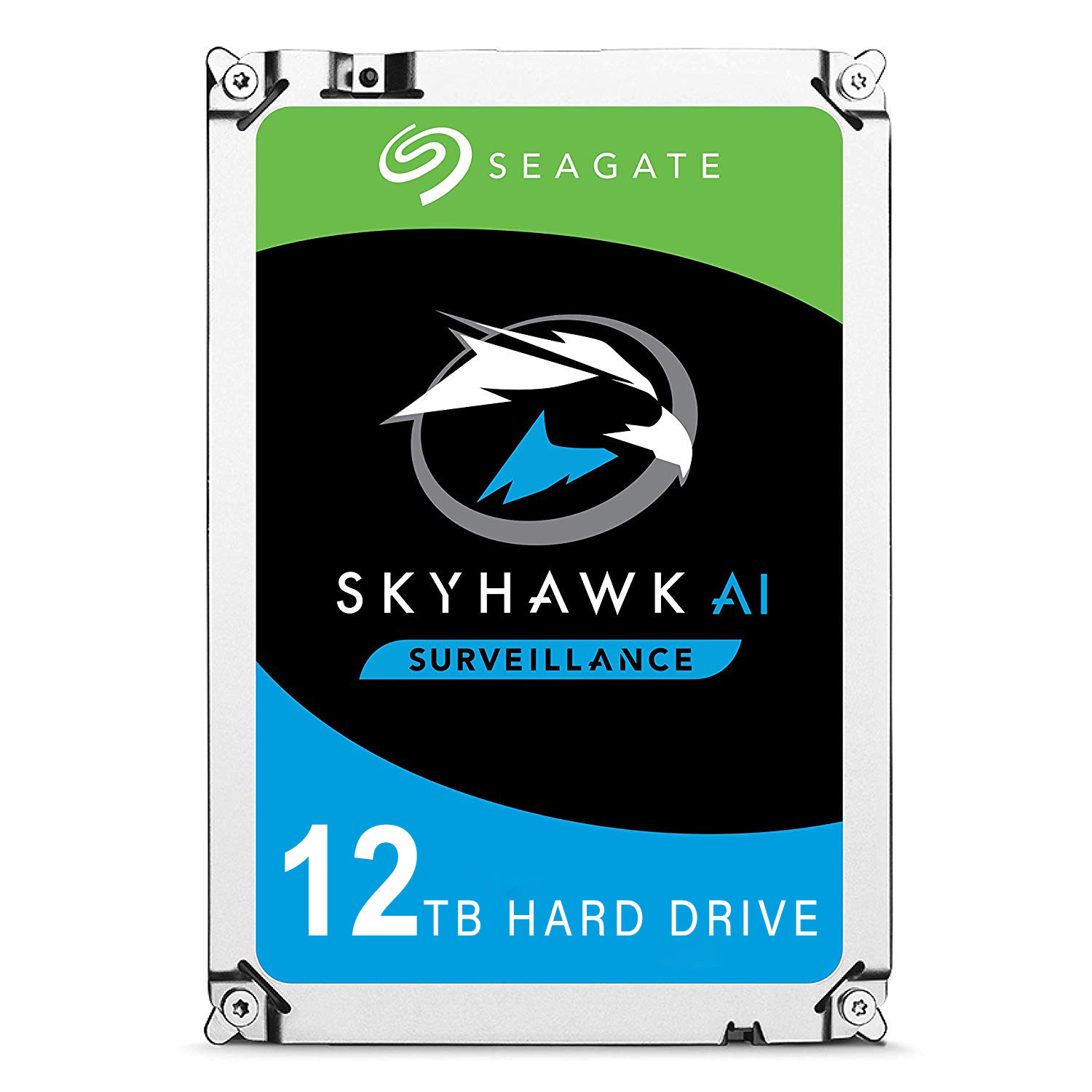 Ổ Cứng Camera HDD Seagate SKYHAWK AI 12TB/3.5/7200rpm ST10000VE0004 - Hàng Chính Hãng