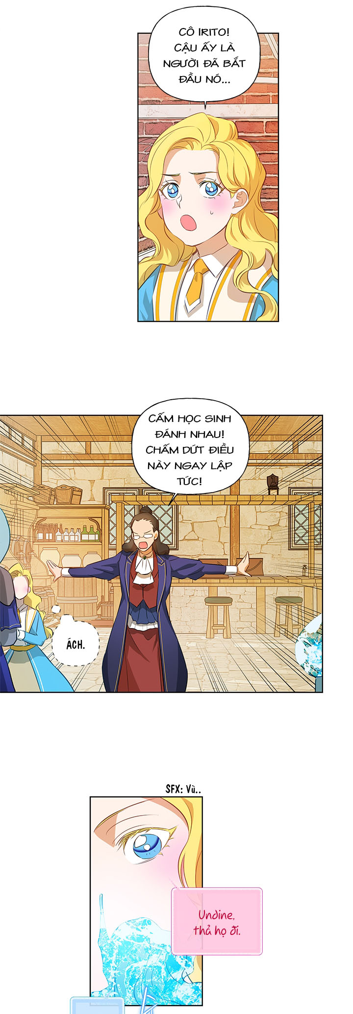 nhà nguyên tố tóc vàng chapter 25 33