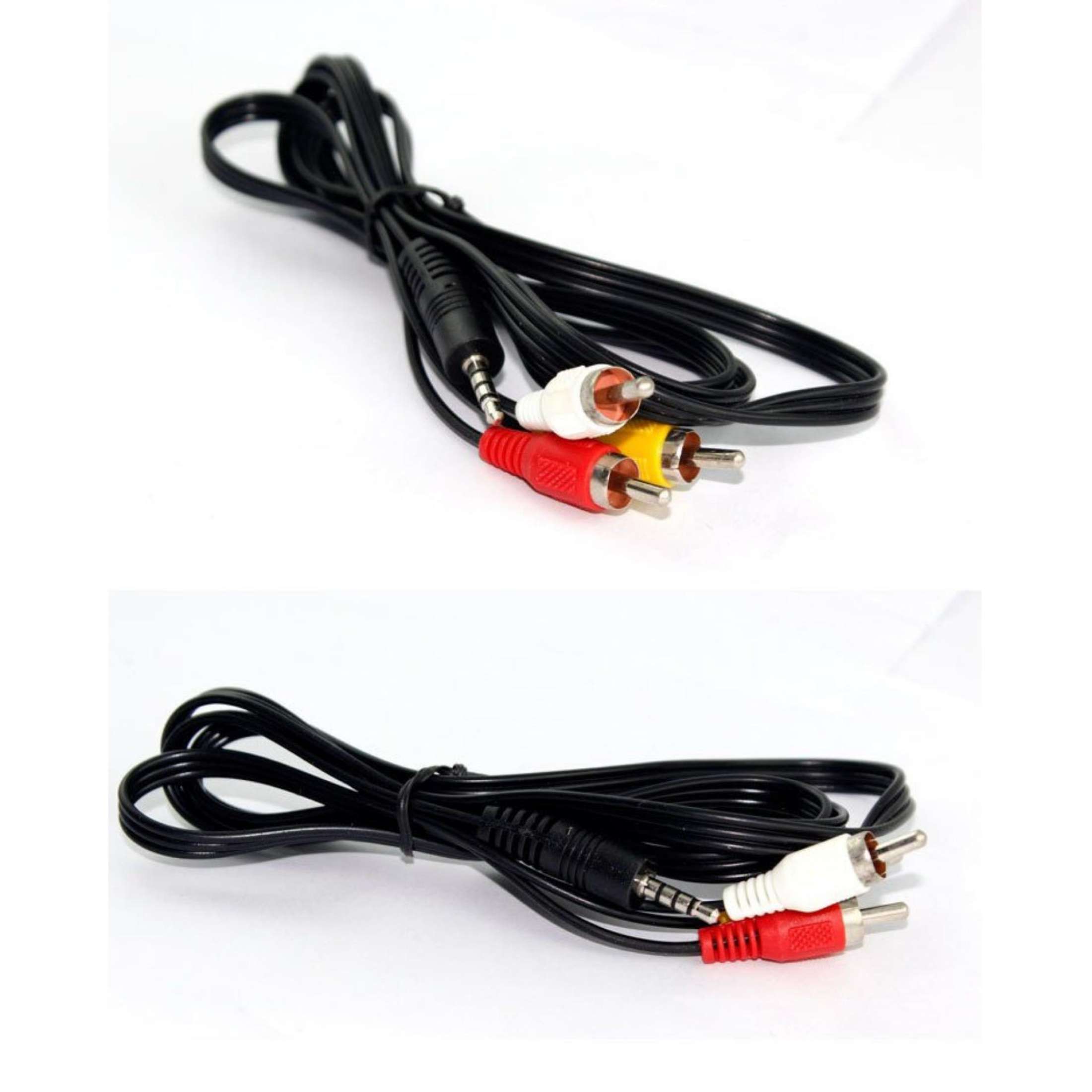 Dây Chuyển AV 3.5mm Loại 1 Ra 3 Đầu Bông Sen Dùng Kết Nối Các Loại Thiết Bị Giải Trí TVBOX