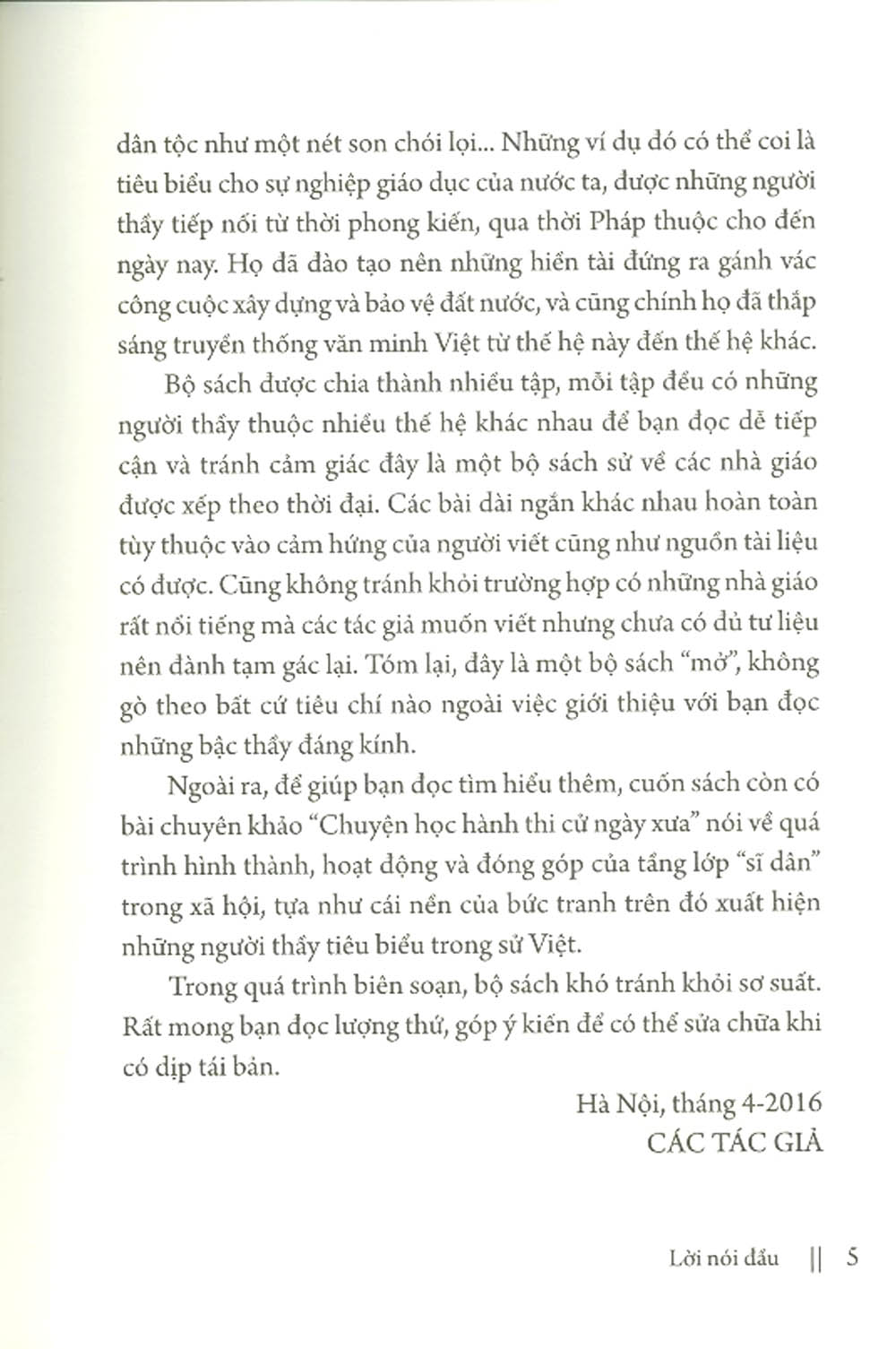 Những Người Thầy Trong Sử Việt - Tập 1