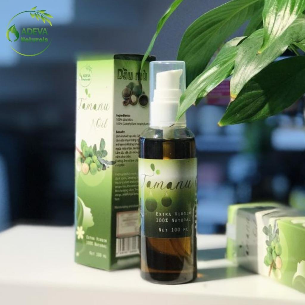 Dầu Mù U Nguyên Chất ADEVA NONI TAMANU OIL Chiết Xuất Làm Mờ Sẹo Thâm Và Các Vết Rạn Ở Phụ Nữ Sau Sinh 100ML