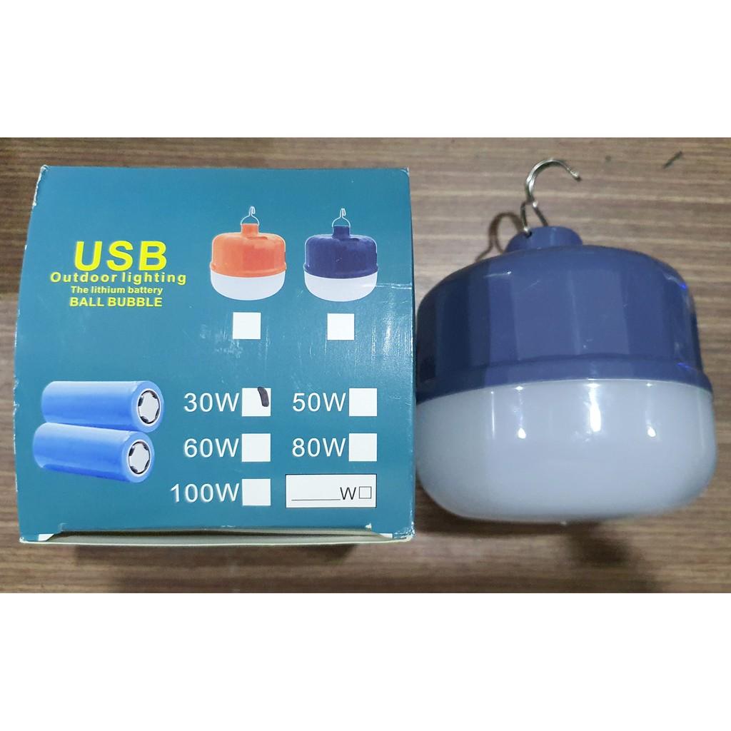 Bóng đèn tích điện 30w thời gian sáng 6-8 giờ