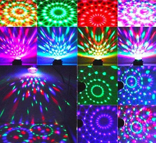 Đèn Led Xoay Cảm Ứng Theo Nhạc . Đèn Led Vũ Trường Cảm Ứng Nhạc Dùng Trang Trí Trong Quán Karaoke, Bar, Sân Khấu, Các Buổi Tiệc... - Vận Chuyển Miễn Phí Toàn Quốc