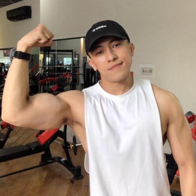 Áo thun ba lỗ tanktop chữ sau thun mát mịn chuẩn gym
