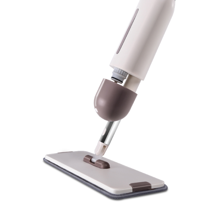 Cây Lau Nhà Dạng Xịt Nước Capsule Spray Mop Lock&Lock ETM472 Hàng Chính Hãng Tặng Thêm 1 Bông Lau Và Combo Ống Hút + Cọ Rửa