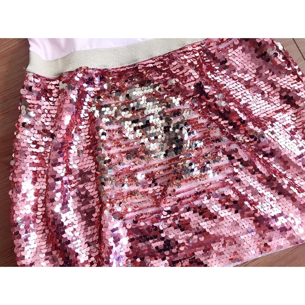 Đầm thun ngựa phối sequin NEXTENSO