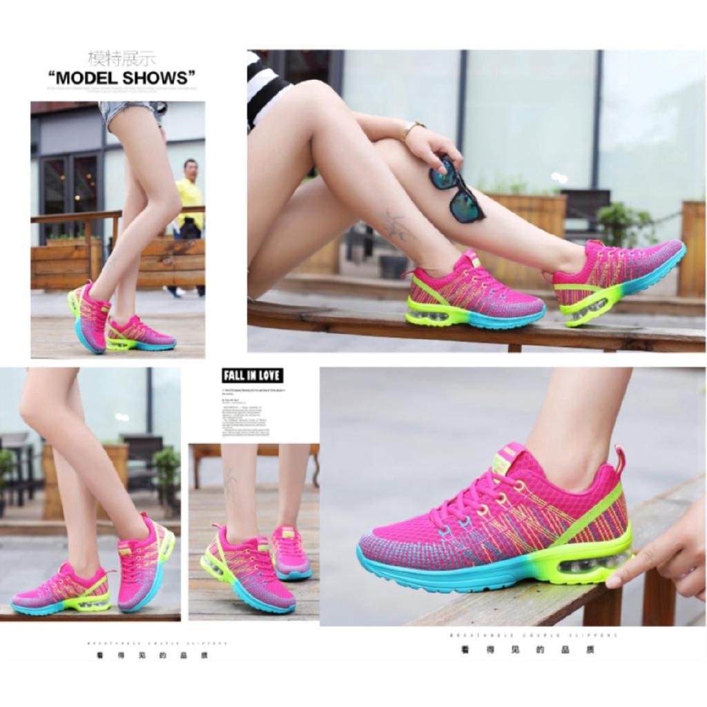 Giày sneaker chạy bộ thông thoáng cho nữ