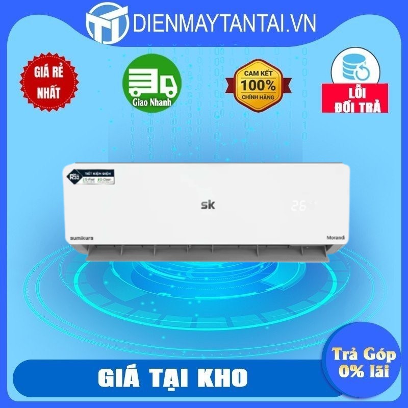 Điều Hòa Sumikura 18000Btu 1 Chiều APS/APO-180/MORANDI - hàng chính hãng - chỉ giao HCM