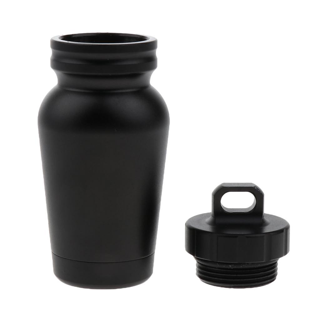 Outdoor Storage Container Case Pillbox Keyring Carry Cash Capsule