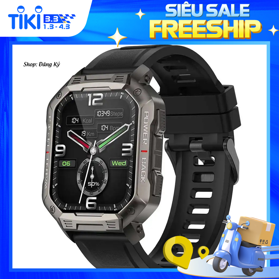 Đồng Hồ Thông Minh SmartWatch Tagobee NX3 Thời Trang Không Thấm Nước.Nhiều Chế Độ Thể Thao/Đo Huyết Áp,Nhịp Tim,Calo,Oxy.Nghe Gọi Hai Chiều.Dành Cho Nam.Hàng Chính Hãng