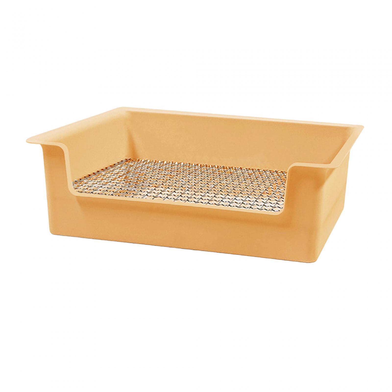 Rabbit Litter Box Small Animals Litter Tray for Guinea Pig Bunny, Hamster