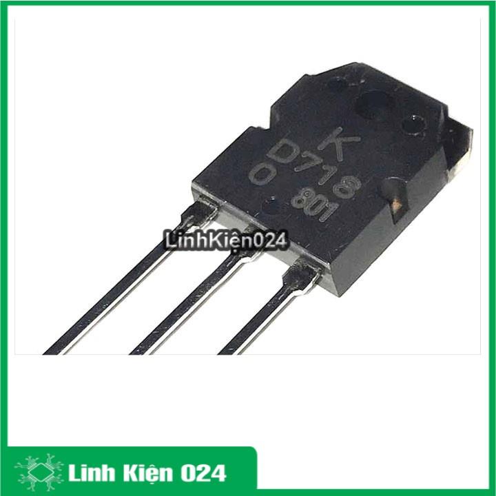 Sò Âm Thanh D718 TO-247 TRANS NPN 8A 120V Hàng Mới Tiện Lợi