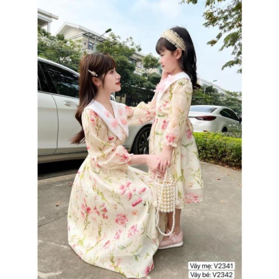 Combo Váy hoa thiết kế mẹ và bé - DOLCE VIVA COLLECTION
