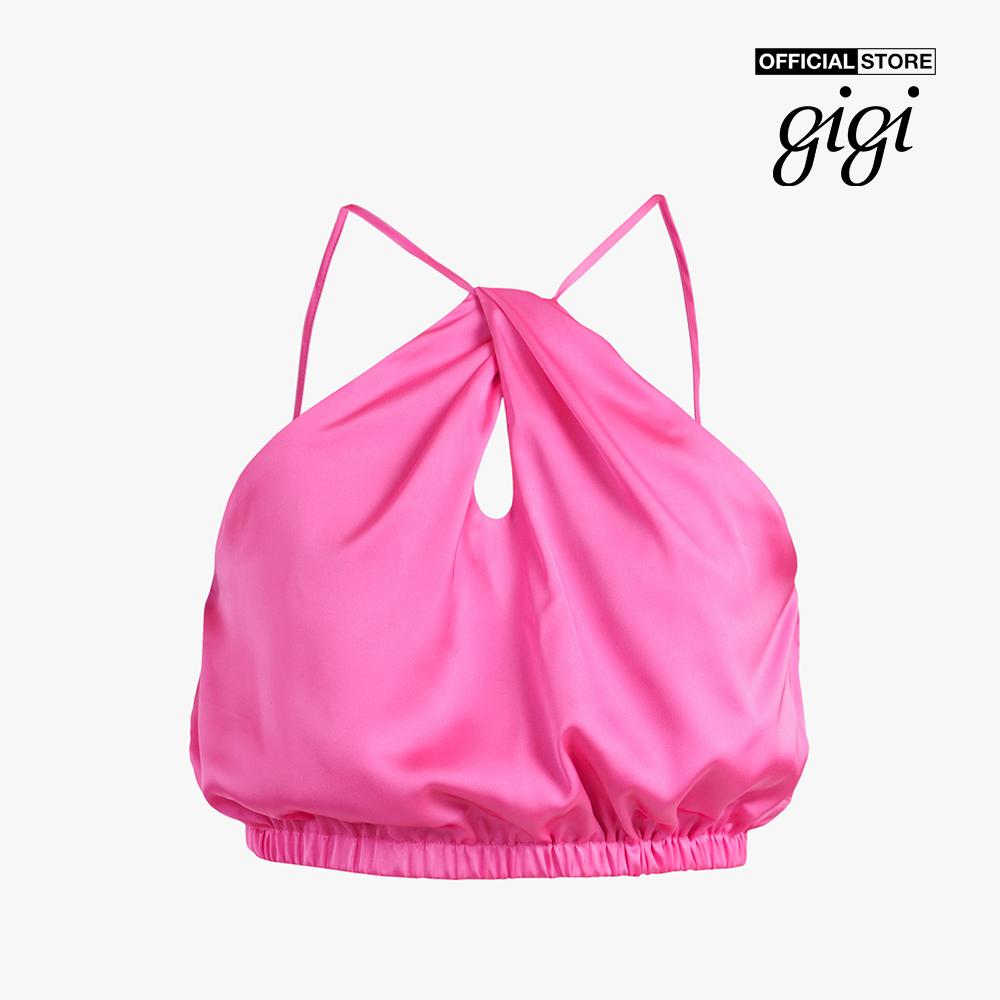 GIGI - Áo croptop nữ cổ yếm hiện đại G1201T221249